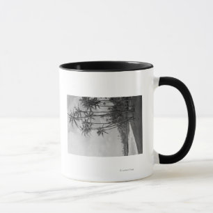 Kokosnöthandflatan - hawaianska öar fotograferar mugg
