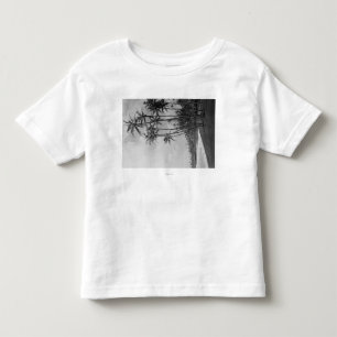 Kokosnöthandflatan - hawaianska öar fotograferar t-shirt