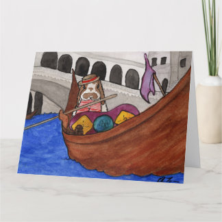 Kokosnöts Äventyr: 8,5" x 11"-kort för februari Tack Kort