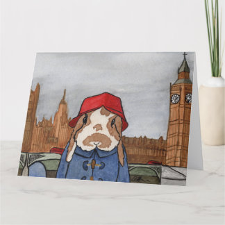 Kokosnöts Äventyr: April-hälsningskort 8,5" x 11" Tack Kort