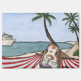 Kokosnöts Äventyr: June Magnet 3,5" x 2,5"