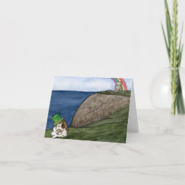 Kokosnöts Äventyr: Mars hälsningskort 4" x 5,6" Helgkort