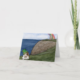 Kokosnöts Äventyr: Mars hälsningskort 4" x 5,6" Helgkort