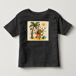 Kokosnötskaos – Dansfest T-shirt för barn sommar