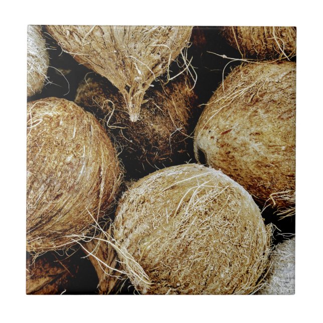 Kokosnötter Kakelplatta (Framsidan)