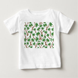 kokosnötter träd mönster t shirt