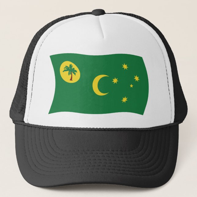 Kokosöarnas Flagg Hatt Keps (Framsida)