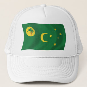Kokosöarnas Flagg Hatt Keps