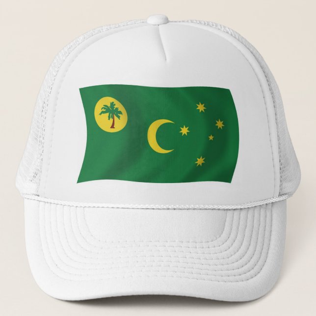 Kokosöarnas Flagg Hatt Keps (Framsida)