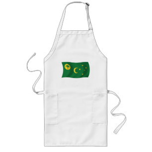 Kokosöarnas flagga Förkläde
