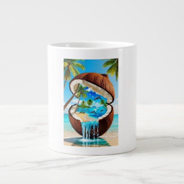 Kokossol Jumbo Mugg (Framsidan)