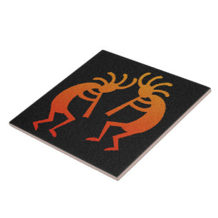Kokpelli Southwest Design Kakelplatta