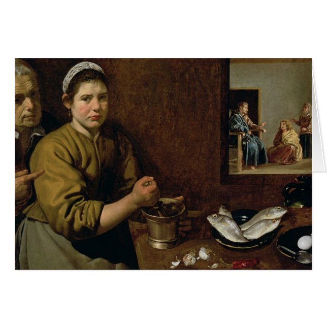 Kökplats Hälsningskort (Framsidan Horizontal)