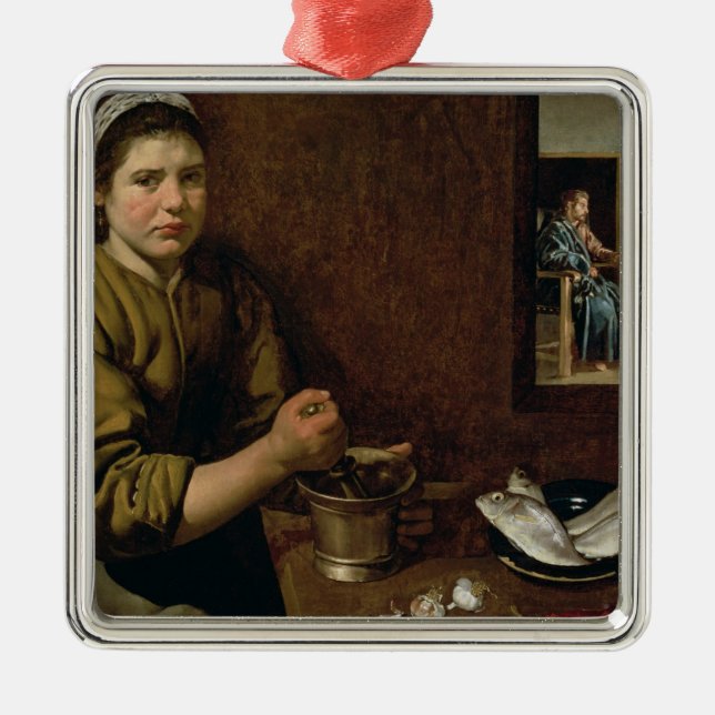 Kökplats Julgransprydnad Metall (Framsidan)