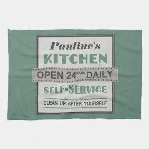 Köks - eget namn - handduk kökshandduk