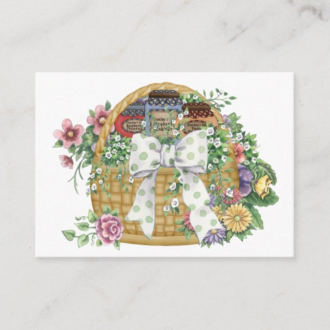 Köks för Basket, affärs-/djurutrymmeskort Tilläggskort (Framsida)