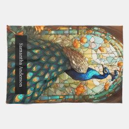 Köks för lyxvaror: Eget namn för fastsatt glasprod Kökshandduk