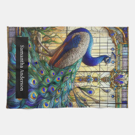 Köks för lyxvaror: Eget namn för fastsatt glasprod Kökshandduk