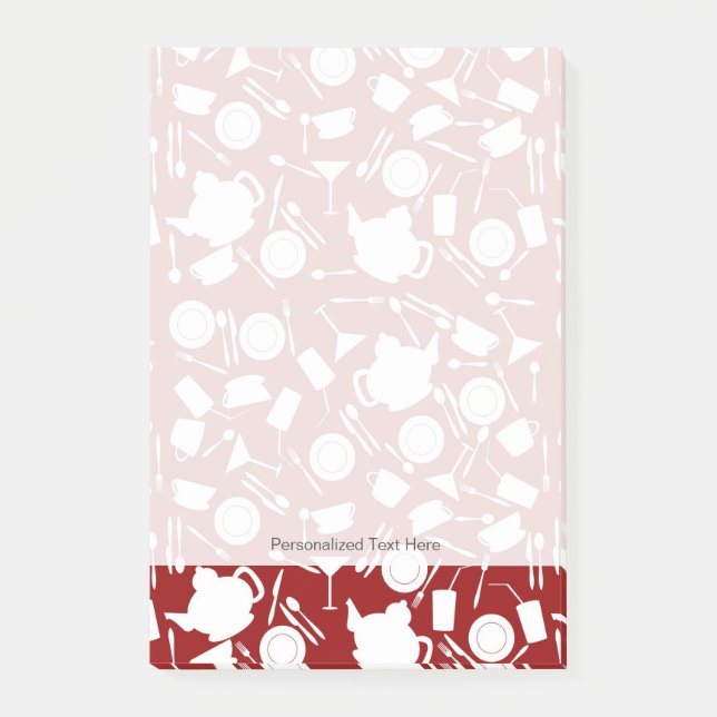 Köks Inslag Mönster Post-it Block (Framsida)