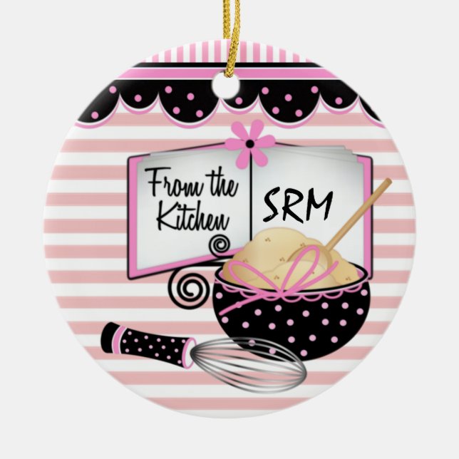 Köks/kokning/Märkre - SRF Julgransprydnad Keramik (Framsidan)