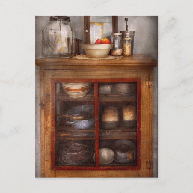 Köks - kylskåpet vykort (Framsida)