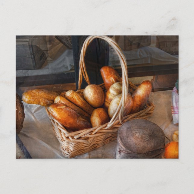 Köks - Mat - Bröd - Färskt bröd Vykort (Framsida)