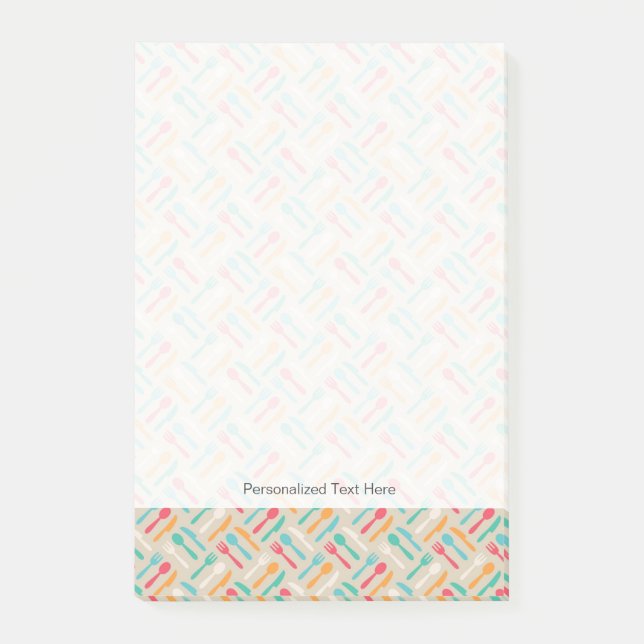 Köks mönster 3 post-it block (Framsida)