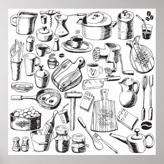 Köks Poster (Framsidan)