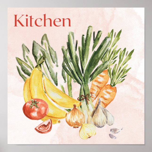 Köks. Poster (Framsidan)