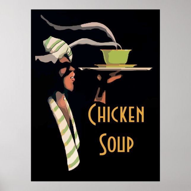 Köks Soppa Poster (Framsidan)