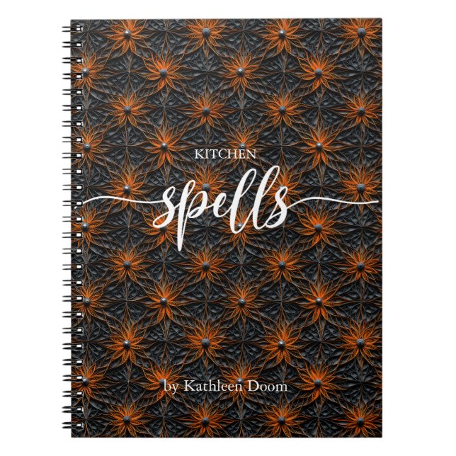 Köks Spådomar Witches Recipes Anteckningsbok (Framsidan)