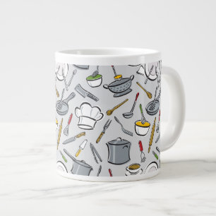 Köks Verktyg Mönster Jumbo Mugg