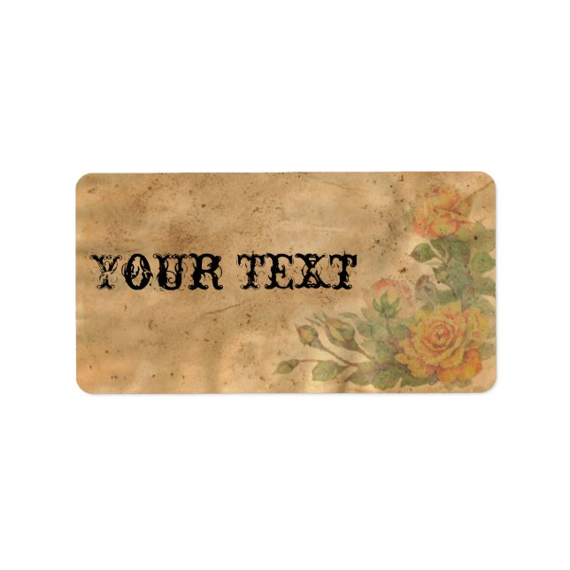 Köks Witch - Poster Adressetikett (Framsidan)