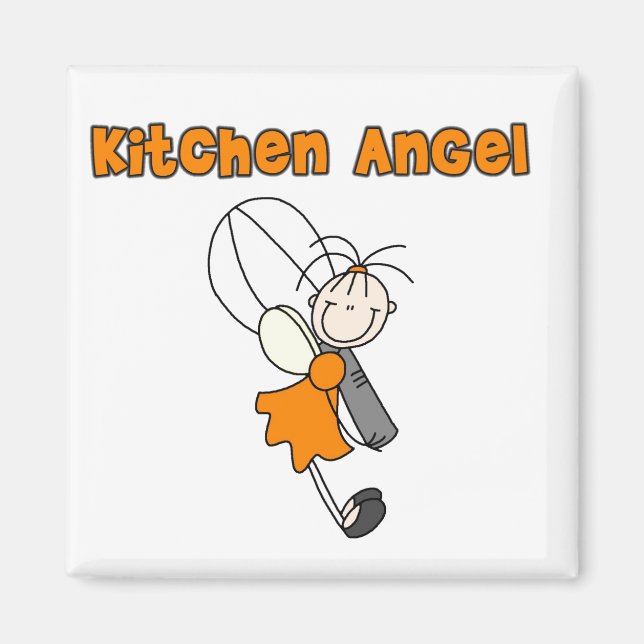 Köksälva ängel magnet (Framsidan)
