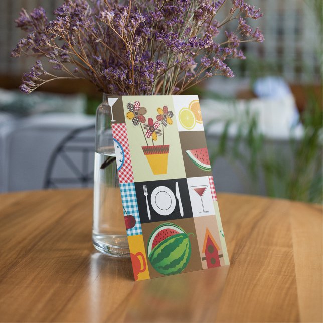 Köksartiklar Bord Inbjudningar (Skapare uppladdad)