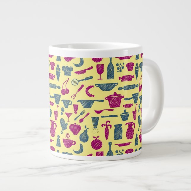 Köksartiklar Jumbo Mugg (Framsida höger)