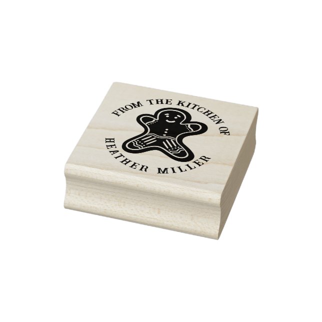 Köksbakverk Personlig Gingerbröd Cookie Stämpel (Stämpel)