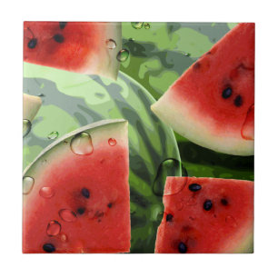 Köksbricka för vattenmelon kakelplatta