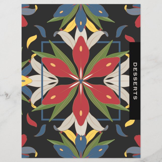 Köksbrickor, kapitel Divider | Desserter (Framsida)