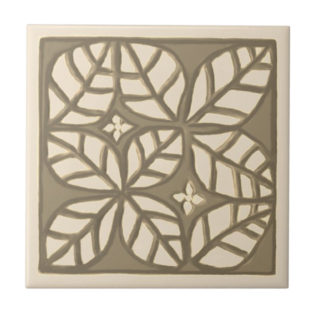 Köksbrickor, solbränna och grädde kakelplatta (Framsidan)