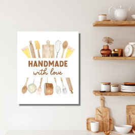 Köksburkdiskutensils Canvastryck