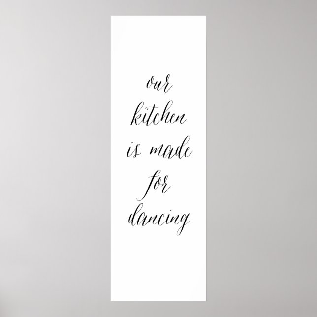 Köksdaningsskylt 1 poster (Framsidan)