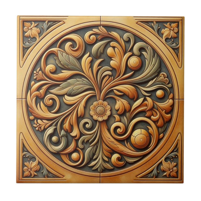 Köksdekorfärg Tile Tuscan Färg 02 5000X Kakelplatta (Framsidan)