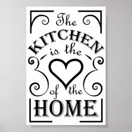Köksdesign offert poster