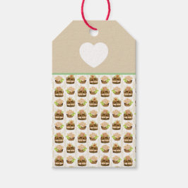 Köksdesserters presenttagg presentetikett