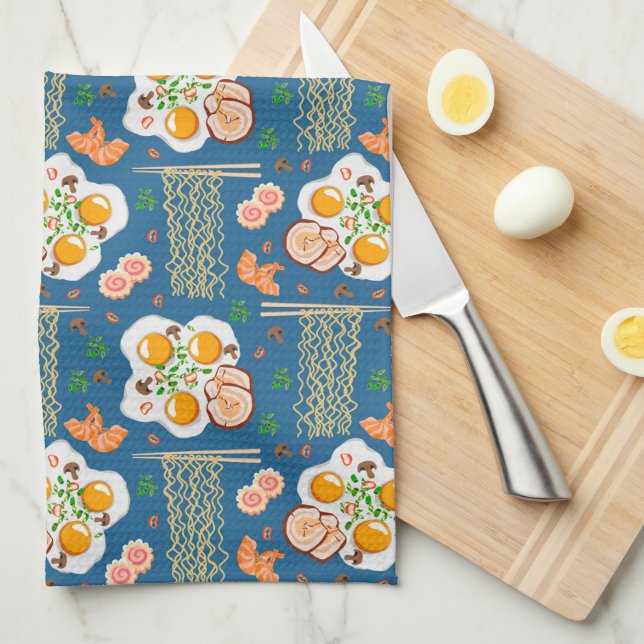 Köksduk för lek med nudlar och torkade ägg kökshandduk (Vikt i Fjärdedel)