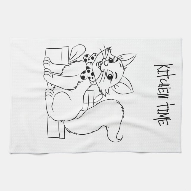 köksduk kökshandduk (Horisontell)