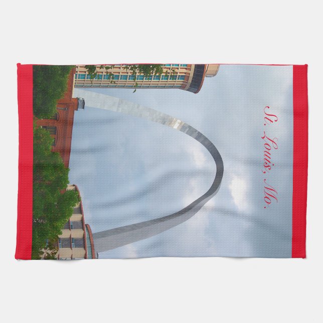 Köksduk med St. Louis Arch Kökshandduk (Horisontell)