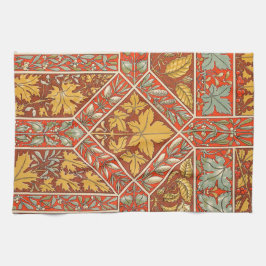 Köksdukar för Antique Guld Löv Kökshandduk