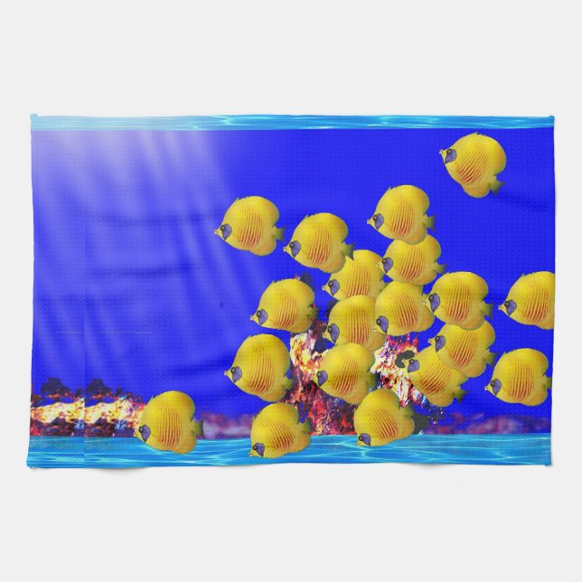 Köksdukar för fiske kökshandduk (Horisontell)